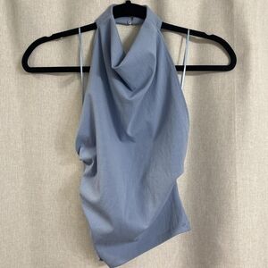 Zara Blue Blouse